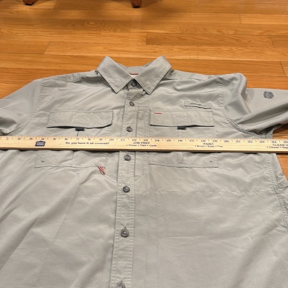 Eddie Bauer men sport shop long sleeve button down shirt size large. - Picture 6 of 11
